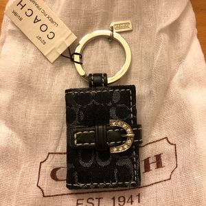 Coach picture frame bag charm